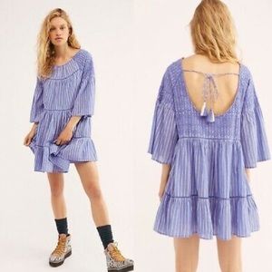Free People Lola Mini Dress. Size Medium. Brand New.
